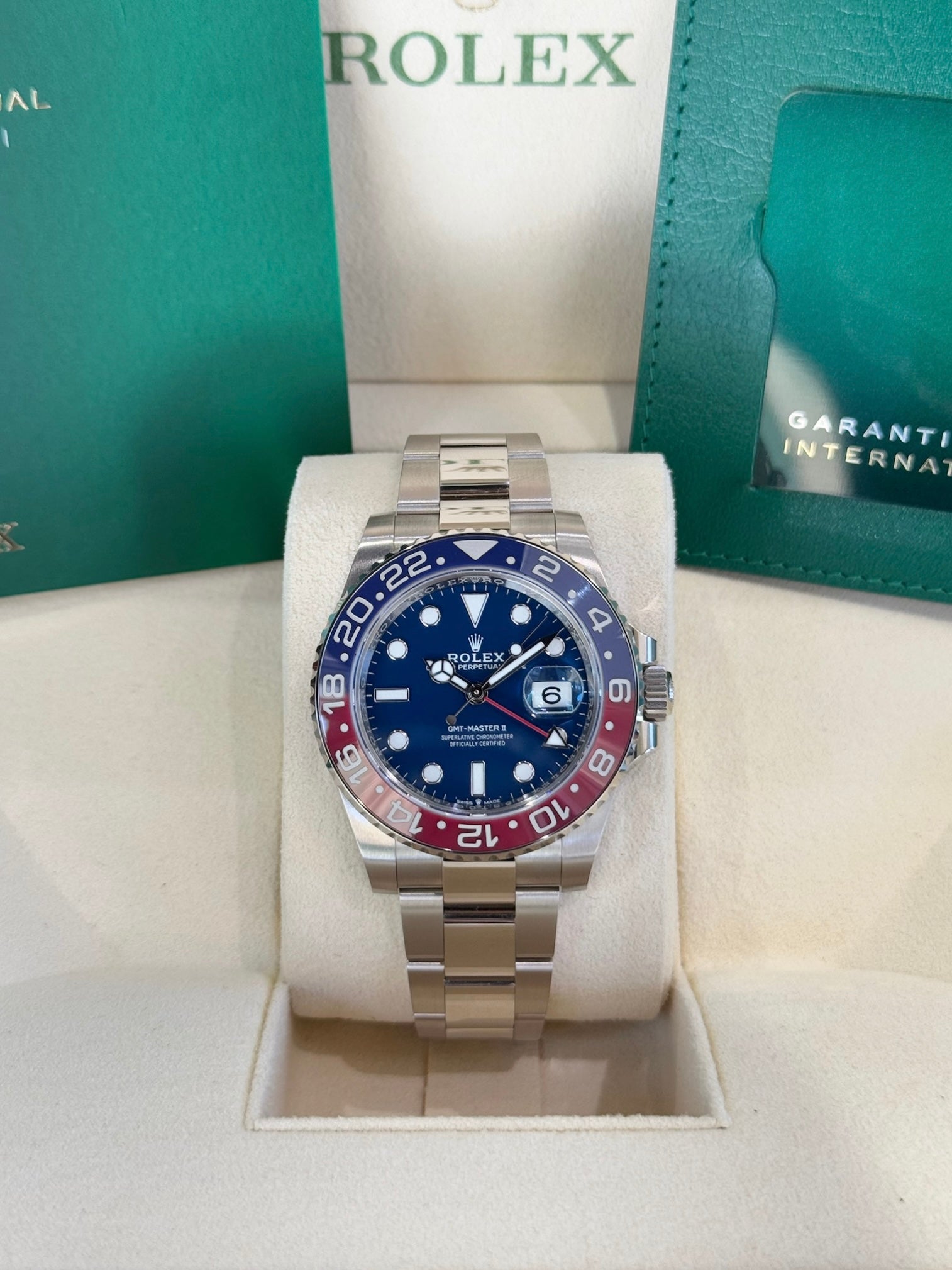 IMG_0161 2023 Rolex GMT-Master II Pepsi 126719BLRO - Image 1