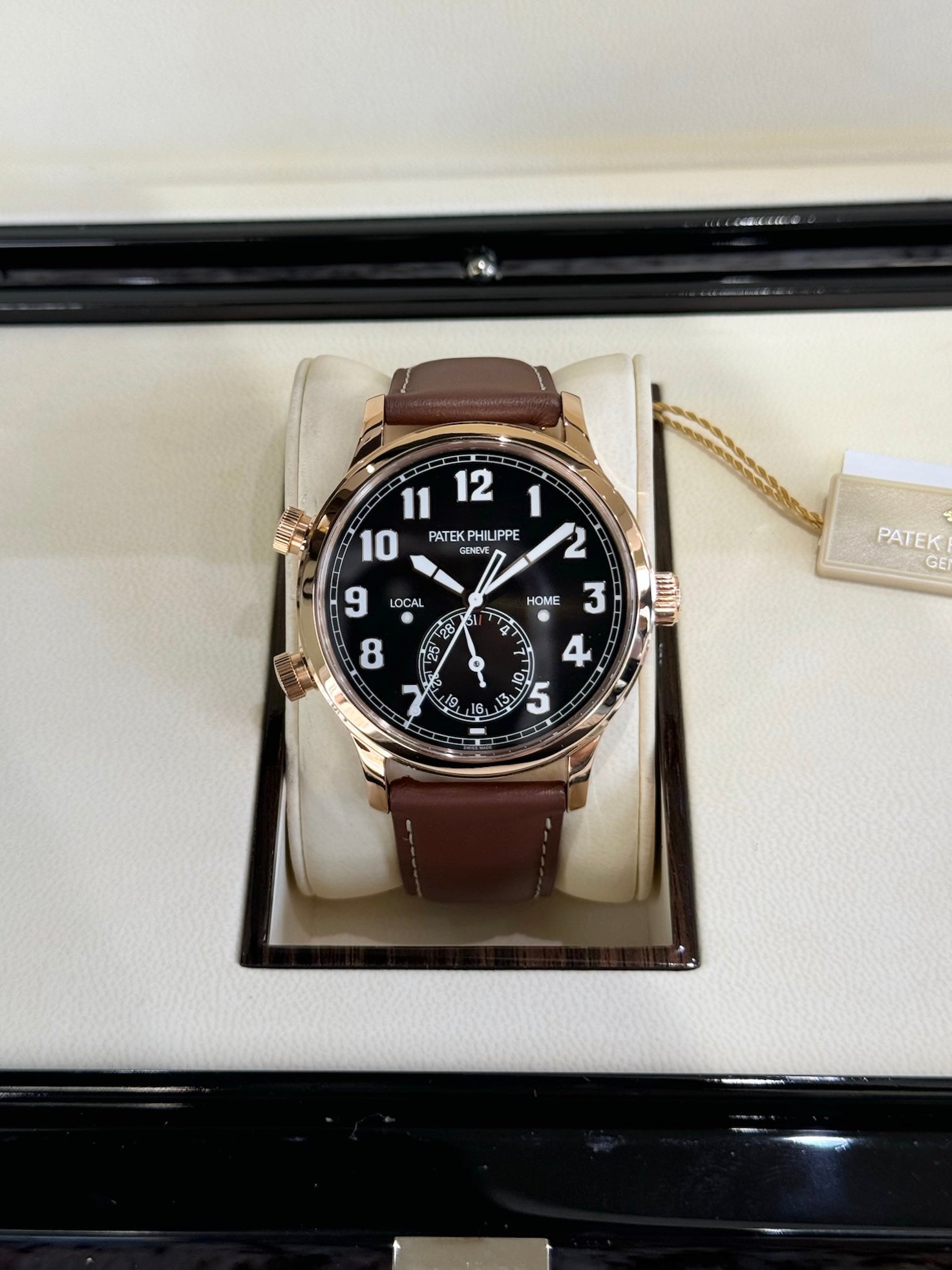 IMG_0471 2019 Patek Philippe Calatrava Pilot Time Travel 5524R-001 - Image 1